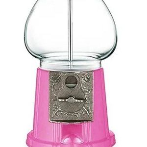 Princess PINK 15" Tall Classic Vintage Gumball Machine